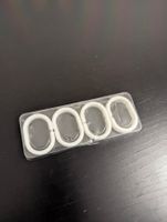 Shower curtain rings - Set of 12 - New - White