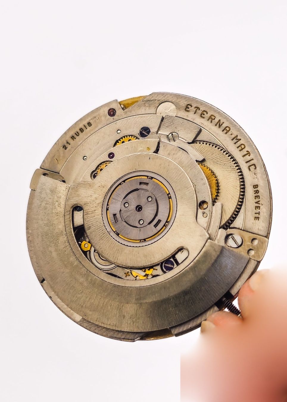 Eterna Orologi: Eterna-Matic 3000 Perfektes mechanisches Uhrwerk – Usato da Lugano venduto da R.Riccardo 3