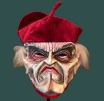 Fasnachtsmasken Larven Grinden Künstlermaske, gratis Versand