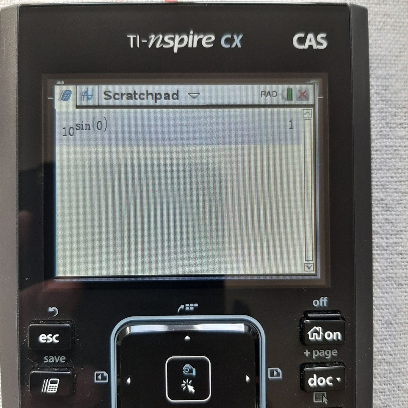 Texas Instruments Calculatrices: TI-Nspire CX CAS avec câble – D'occasion à Carouge GE par cecob0909 1