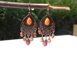Zarte Ohrhänger, Oriental Style, Modeschmuck / NEU