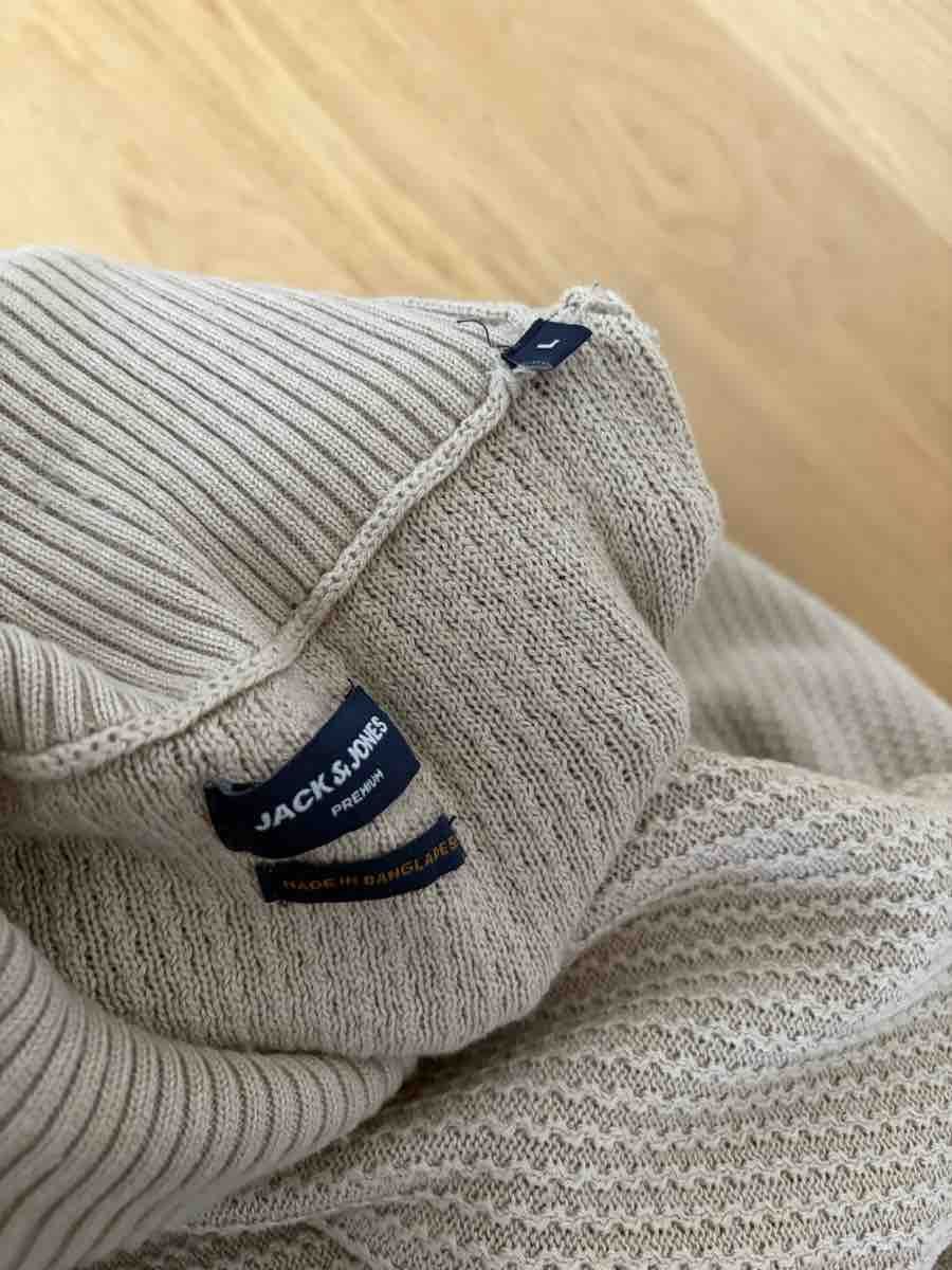 Jack & Jones Pullover & Sweatshirts: Jack & Jones Premium Rollkragenpullover Beige Grösse L – Neu (gemäss Beschreibung) aus Emmenbrücke von zak_5wtm 8