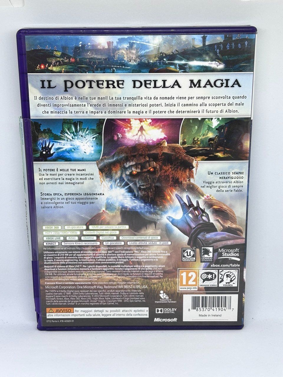 Microsoft Spiele: Fable: The Journey per Xbox 360 – Gebraucht aus Giubiasco von LorisVale 1