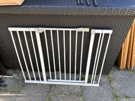 Baby Safety Gate - White, Excellent Condition, Summer Ready!