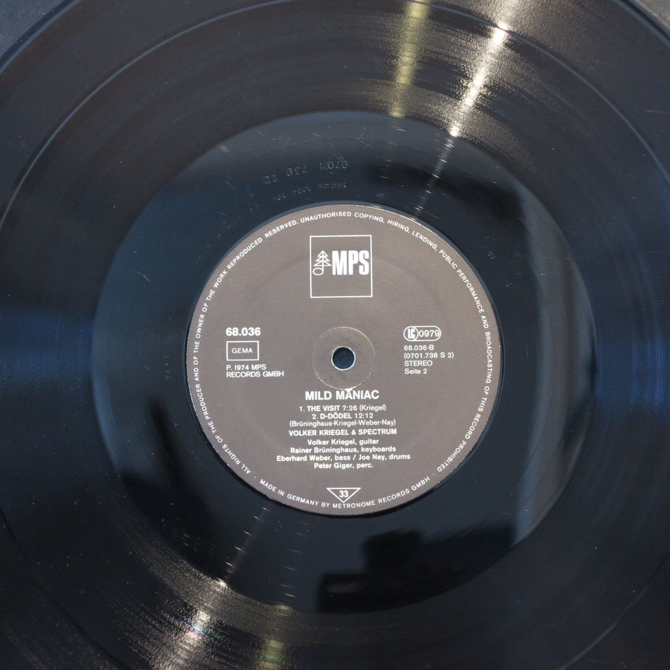 Dischi in vinile: Volker Kriegel & Spectrum - Mild Maniac / LP – Usato da Zürich venduto da Naim60 4