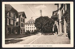 Burgdorf, Neues Postgebäude und obere B