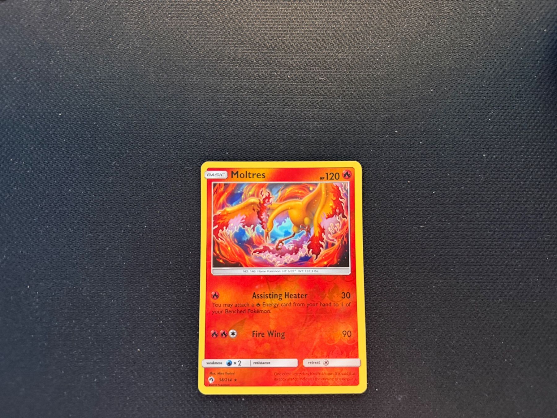 Pokémon Carte collezionabili: Moltres 38/214 - Reverse Holo – Usato da Zürich venduto da mountainwizard00