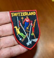 VINTAGE Badge SWITZERLAND 10 nos ST. GALLER STICKEREI abz.