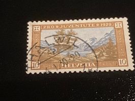 Engstlensee PJ ZNr. J50 - 1929 Vollstempel Halwil