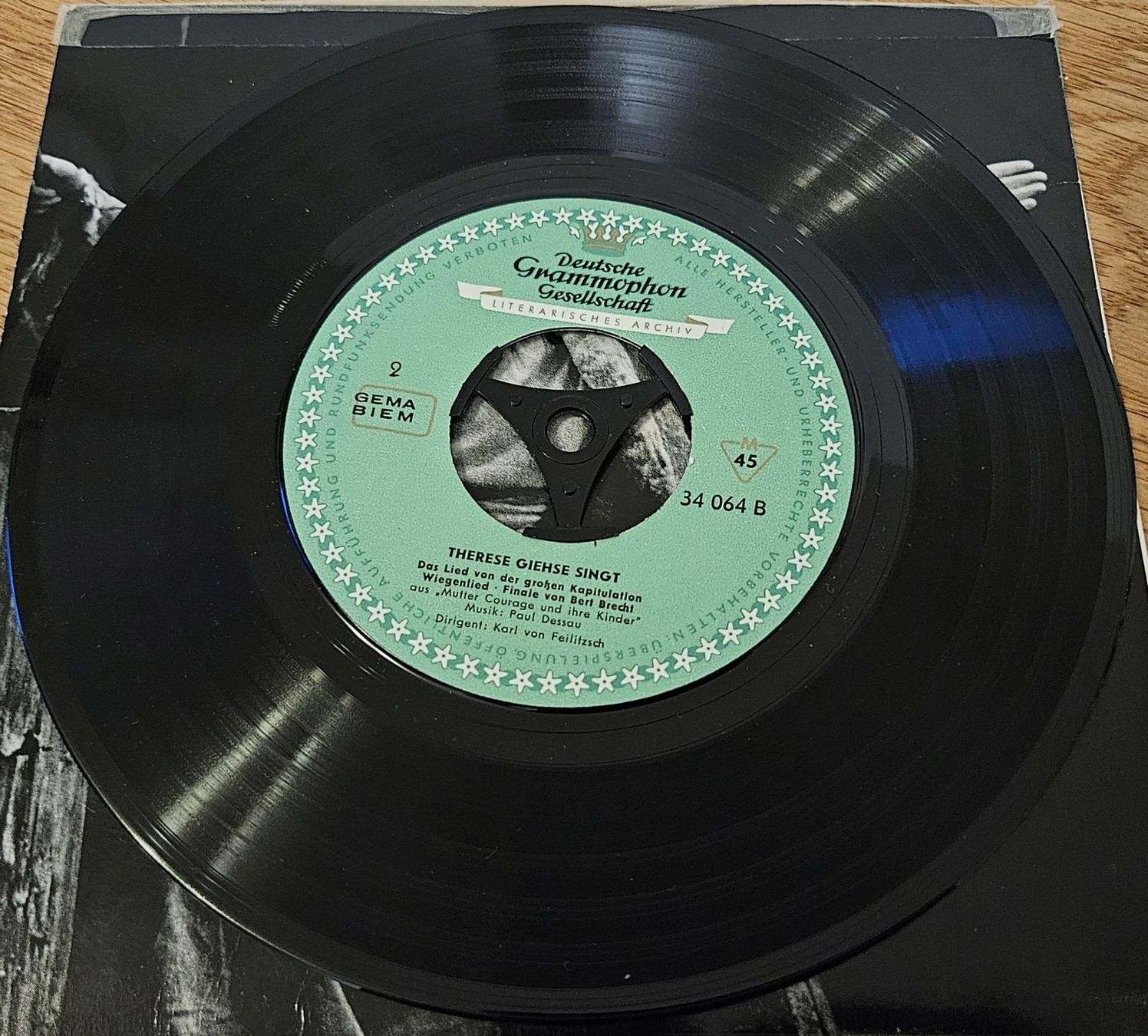 Vinyles: Vinyl-Single Brecht: Mutter Courage – D'occasion à Schaffhausen par asyouwestley 4