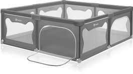 Lionelo Willow XL Laufgitter inkl. Lionelo Robby Spielmatte