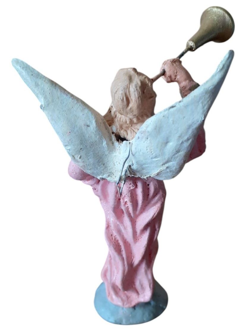 Figurines: Antike Krippenfigur Engel mit Trompete – D'occasion à Mörschwil par wunderkiste44 2