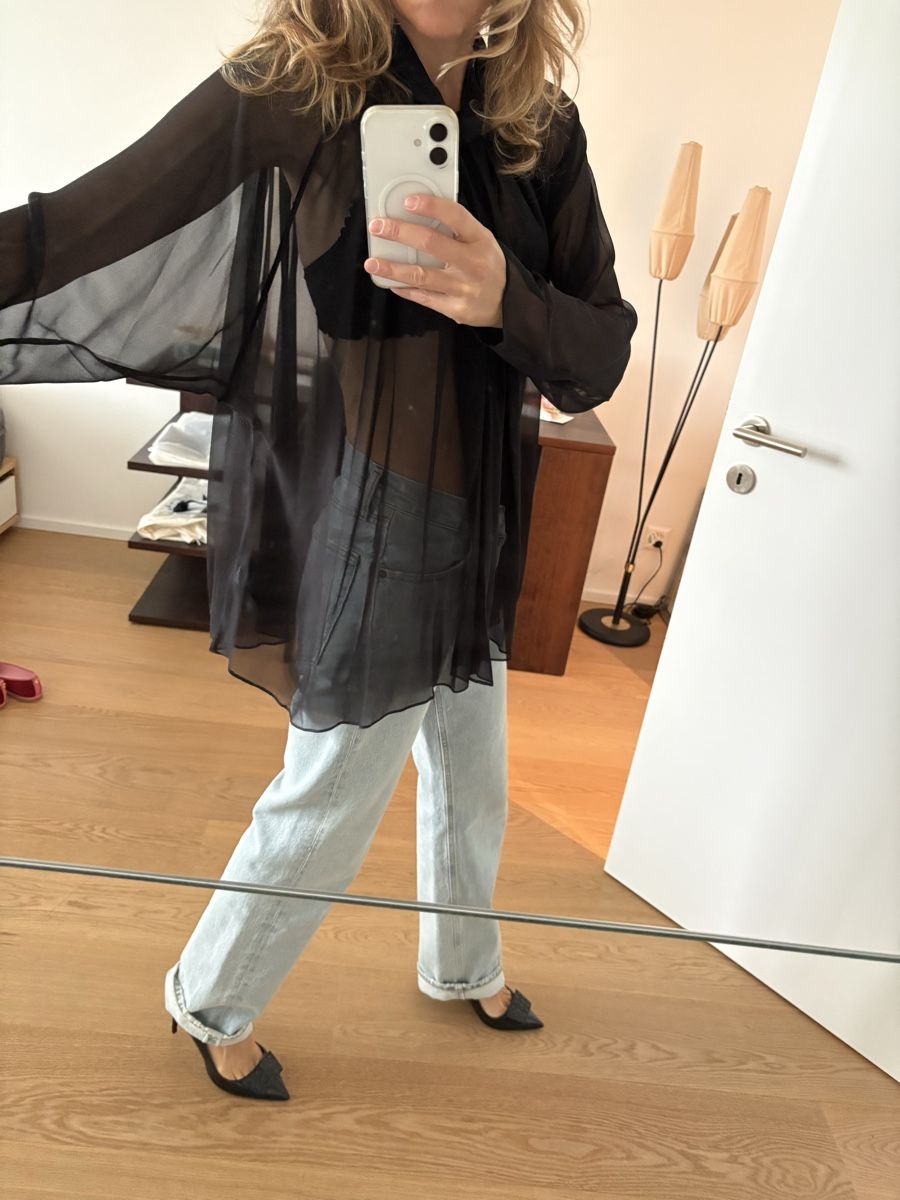 Cos Blusen: Cos transparent 100% silk blouse  – Neu (gemäss Beschreibung) aus St. Gallen von ott_f827 4