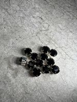 1088 Swarovski, Jet, SS29 / 6 mm / 6 Stück NR1