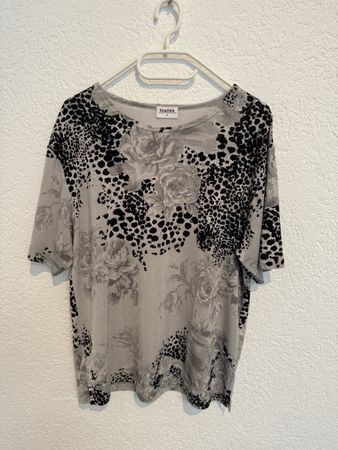 Kingfield Shirt grau leicht glänzend Gr. M