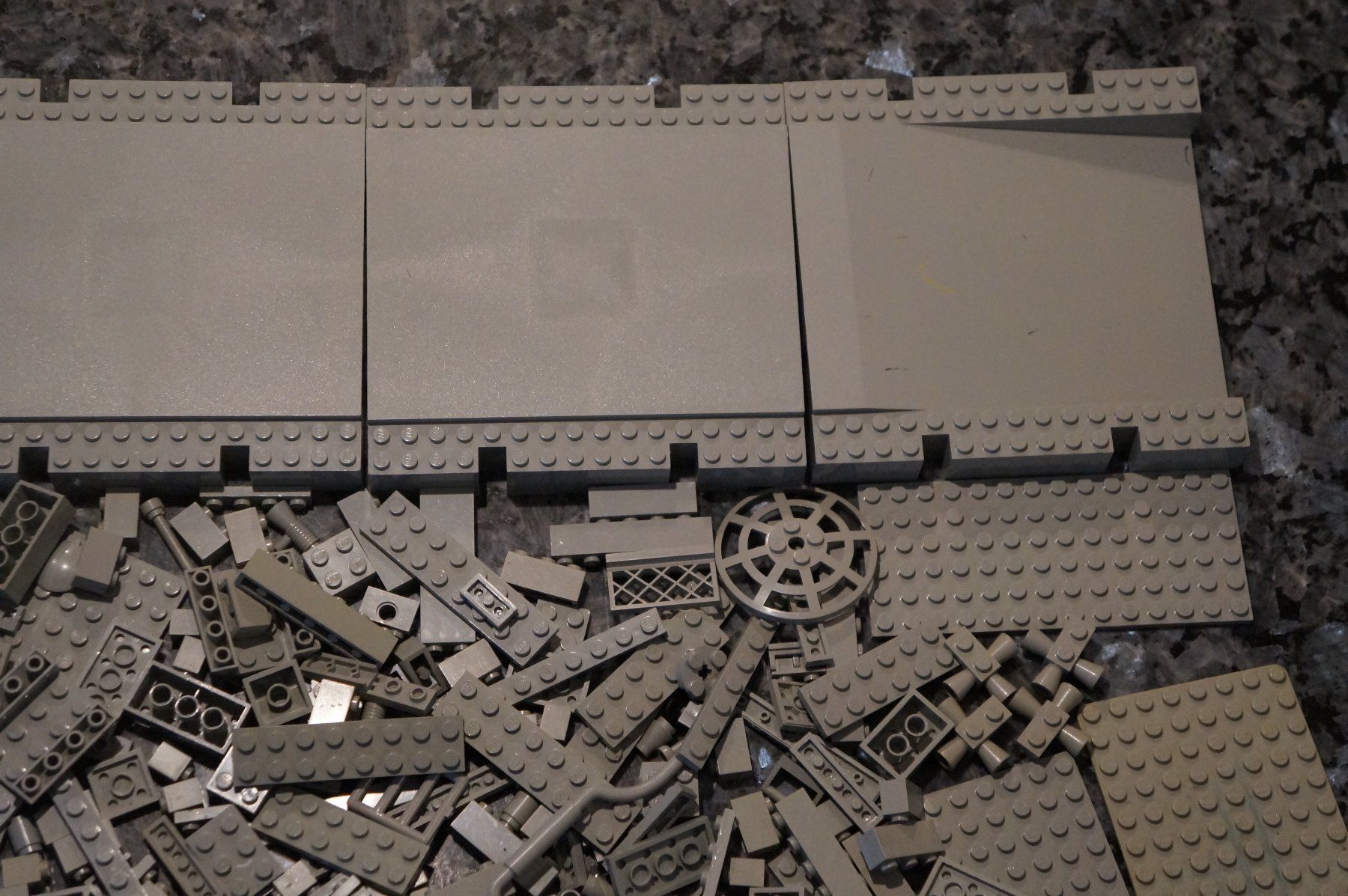 Lego Giocattoli: Lego Lot in der Farbe althellgrau. – Usato da bronschhofen venduto da blackpearl01 2