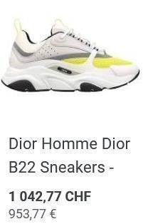 Schuhe / Chaussures Dior B22 . 43 | Acheter sur Ricardo