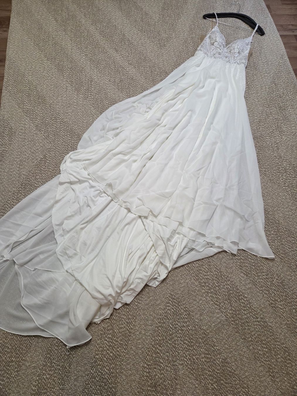 Vestiti: Wunderschönes Brautkleid, Gr. 36, ivory, Spitze Sommer – Usato da Niederglatt ZH venduto da Trachsi 6