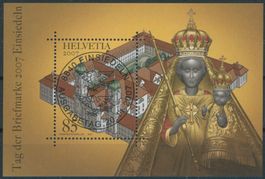 2007 - Tag der Briefmarke - Einsiedeln - Block - ET Voll