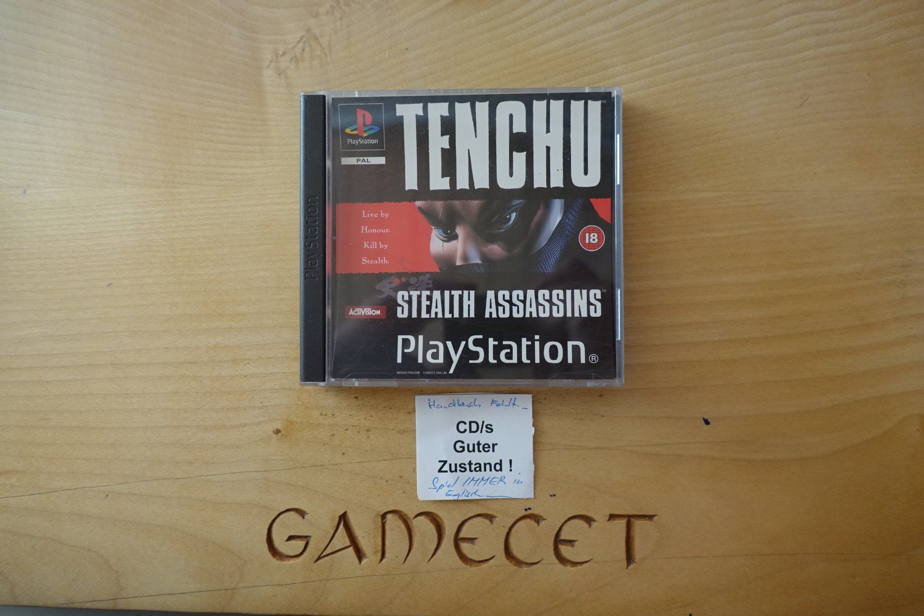 Sony Giochi: Tenchu: Stealth Assassins - UK-Version – Usato da Steinach venduto da Gamecet