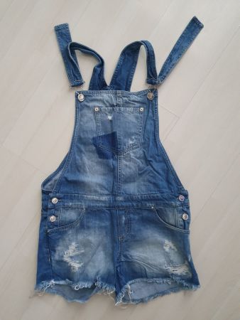 Jeans Latzhose Gr XS