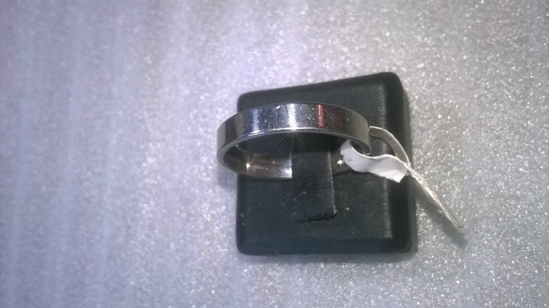 Ringe: RING EDELSTHAL,,,SILBER FARBE,,,GLANZIG – Neu (gemäss Beschreibung) aus Basel von bijoutrie_4 1