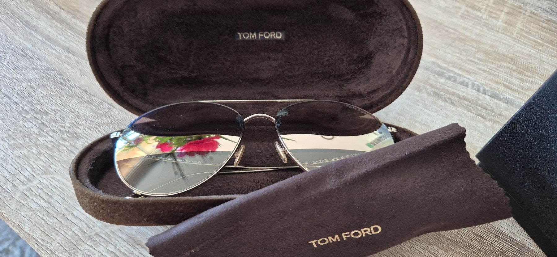 Tom Ford Occhiali & Lenti: Tom Ford Pilotenbrille – Usato da Herznach venduto da DieMartin 4