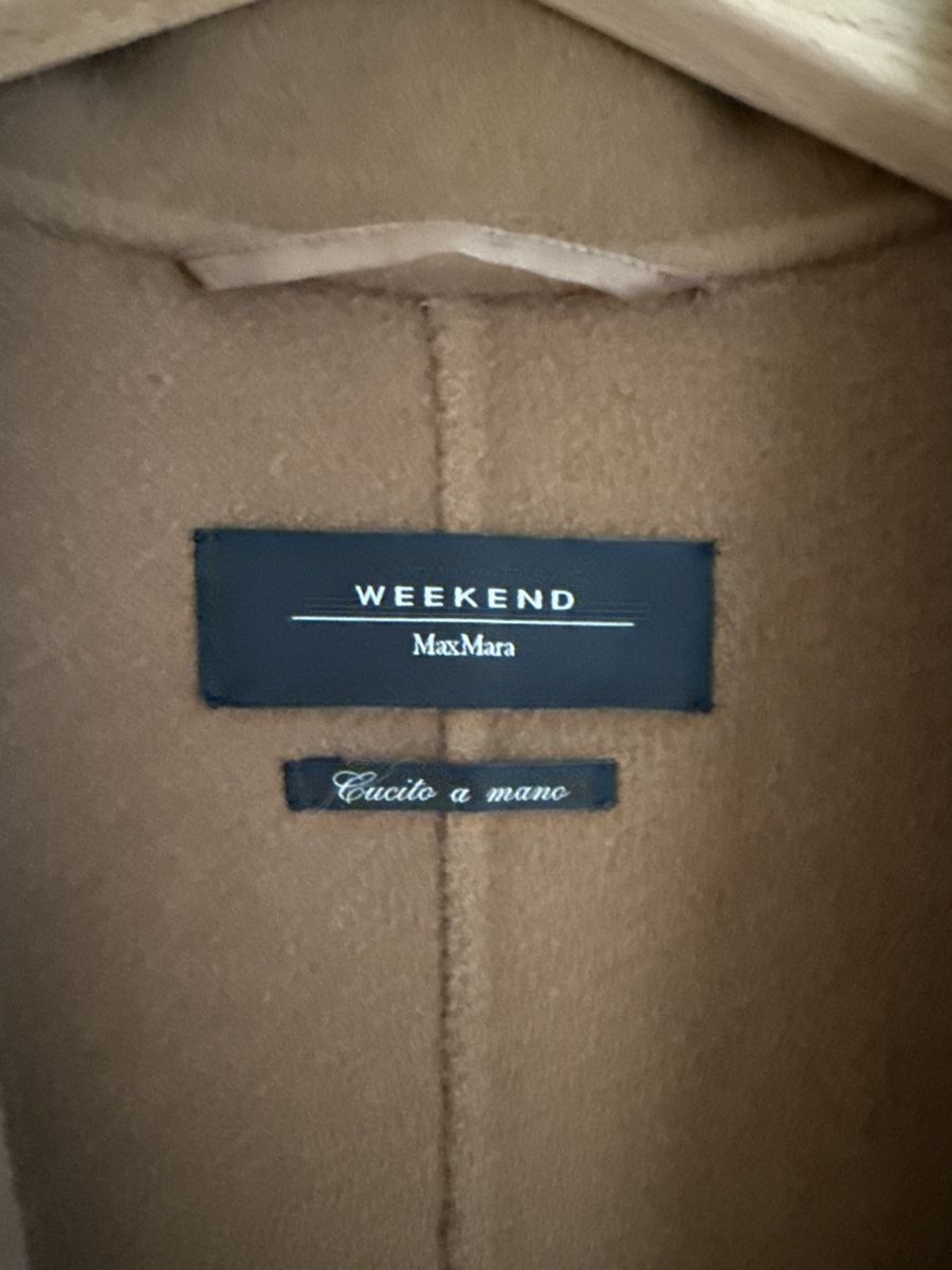 Max Mara Cappotti: Classic Camel Wool Coat - Weekend MaxMara Size 38 – Usato da Genève venduto da woo_qt79 1