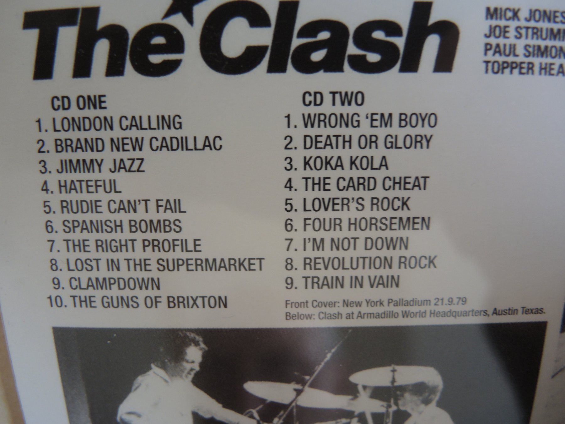 CD: Doppel CD -  The Clash – London Calling – Usato da Rorschach venduto da maeck8 3