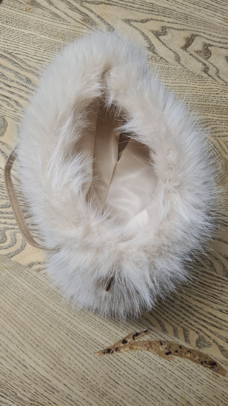 Borse da donna: Flauschige Handtasche in Creme  – Nuovo (secondo la descrizione) da Filet venduto da ben_5mf6 2