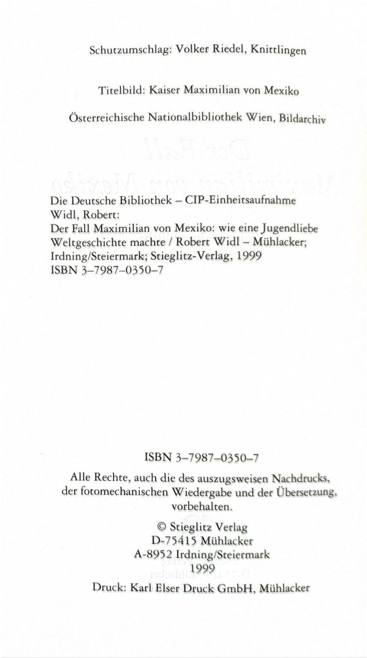 Libri: Der Fall Maximilian von Mexiko – Nuovo (secondo la descrizione) da Sarnen venduto da Livres 4