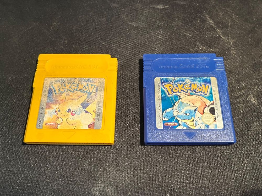 Pokemon Blaue & Gelbe Edition Gameboy Deutsch Kaufen auf Ricardo