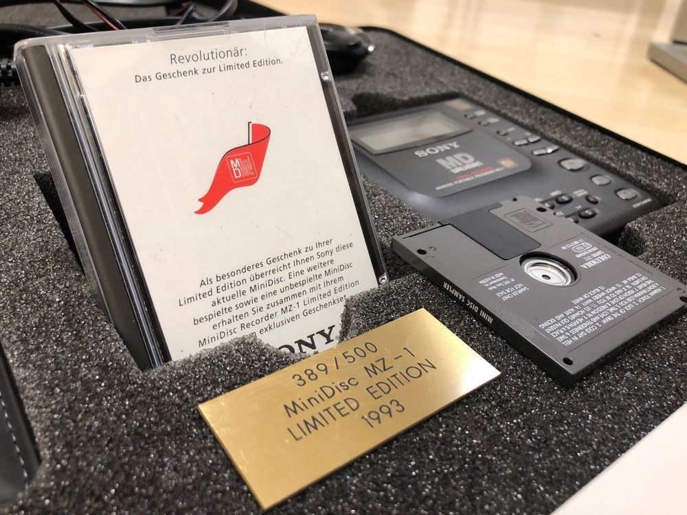 Sony Minidisc portable recorder mz1 Kaufen auf Ricardo