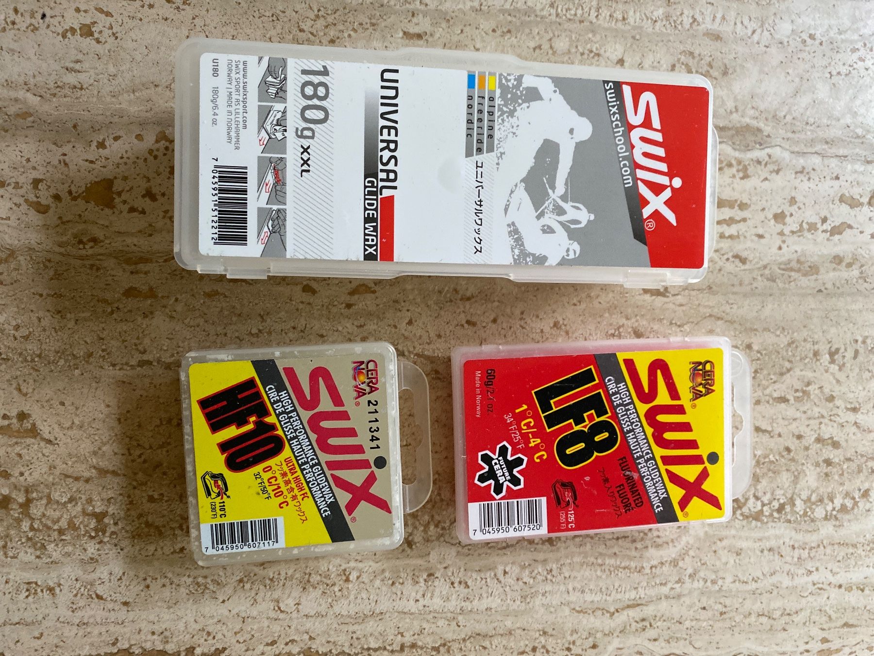 Swix Altro per sci: Swix universal LF unf HF Wachs – Usato da St. Moritz venduto da Cwind