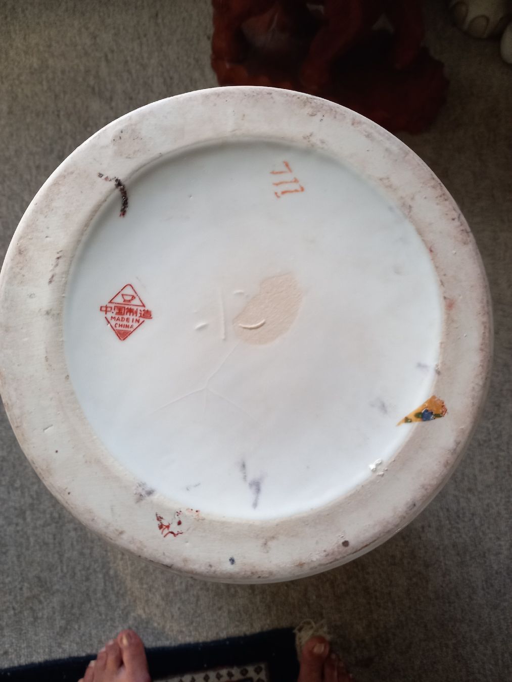 Vasi & Recipienti: Antik Handgemalt Chinese Vase – Usato da Bern venduto da Imamrashed 7
