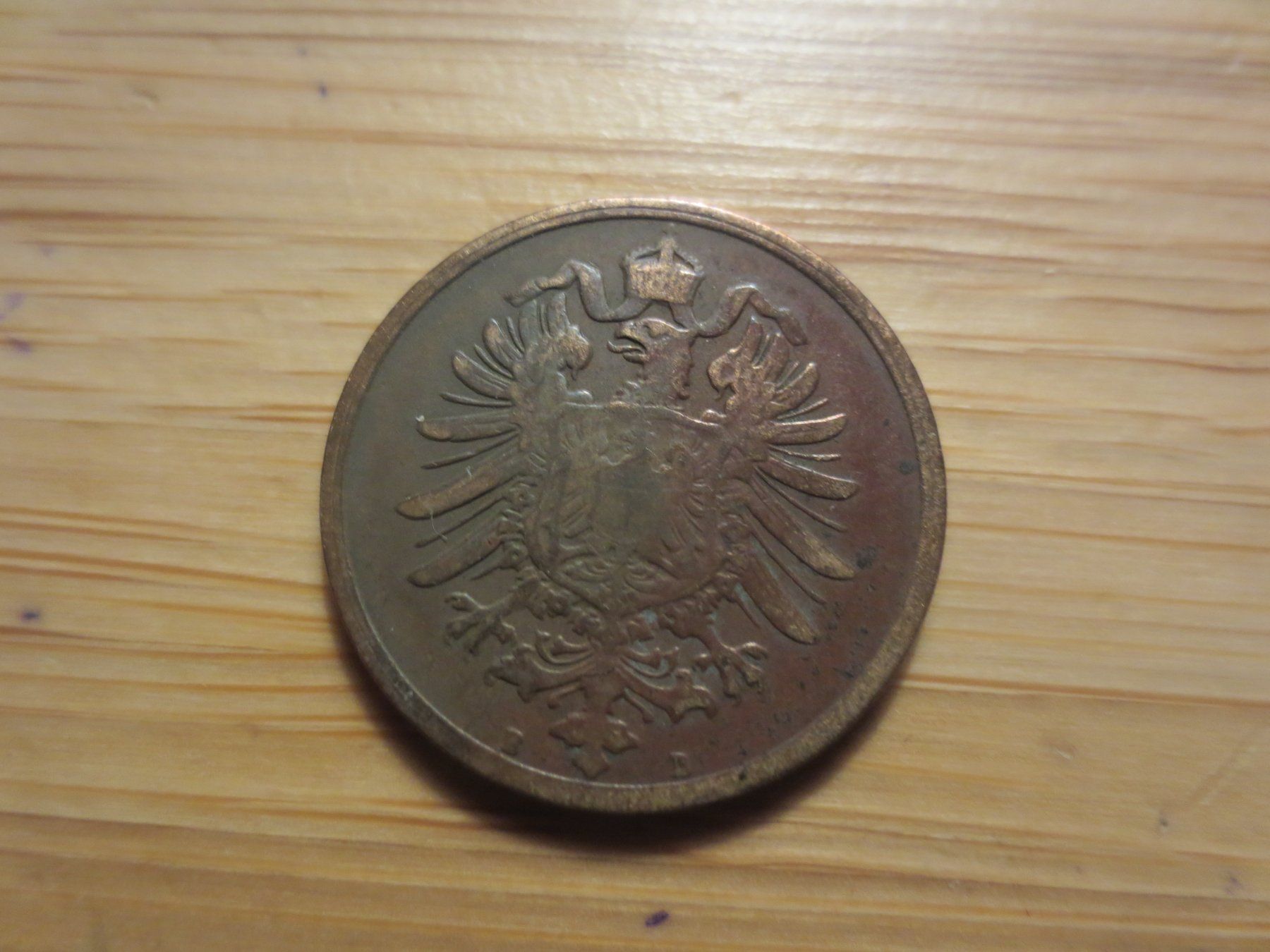 Tutti le monete: Deutsches Reich 2 Pfennig 1875 – Usato da Weier im Emmental venduto da waefler03 1