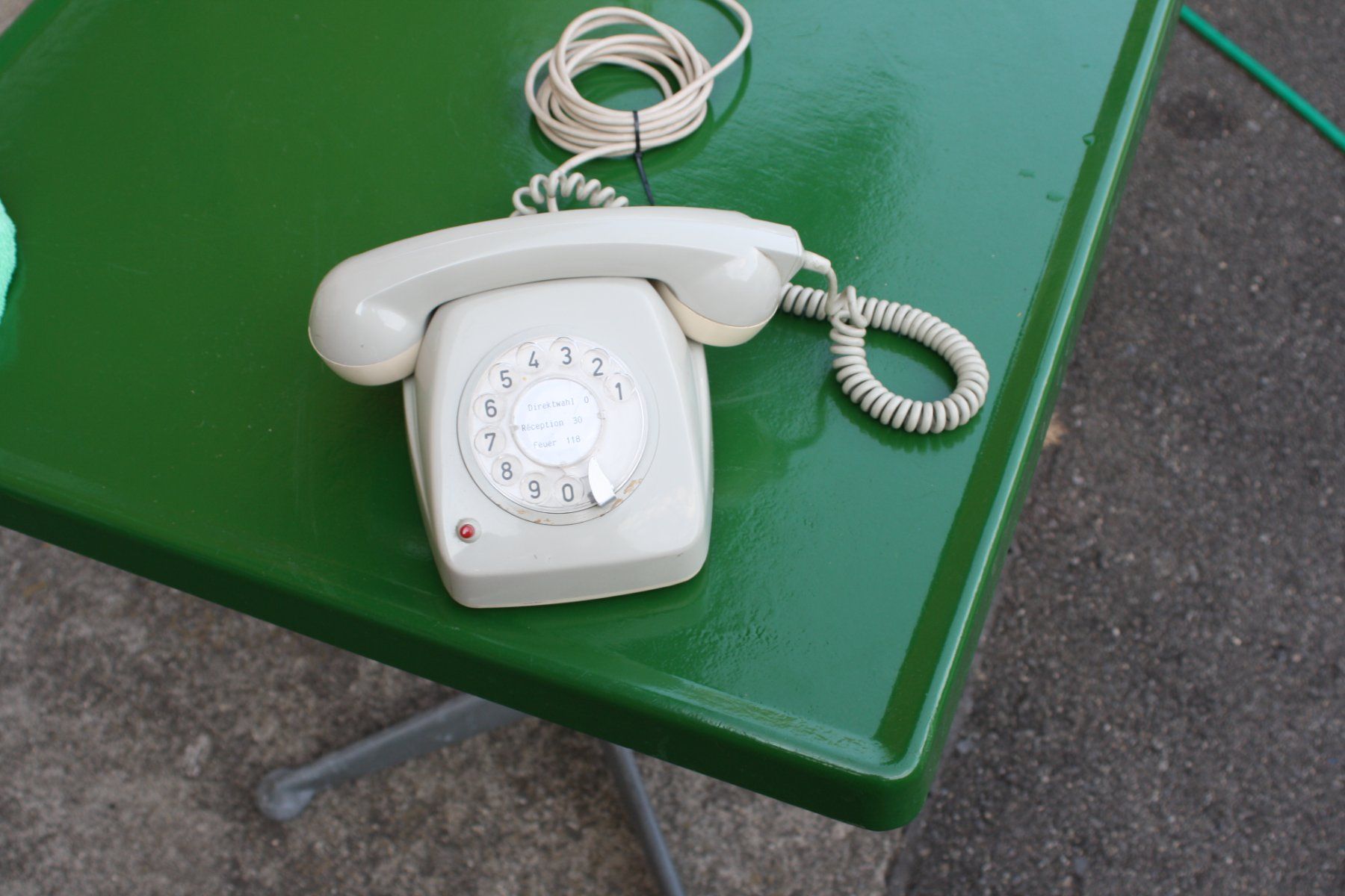 Téléphones: TELEFON VINTAGE MIT WÄHLSCHEIBE – D'occasion à Wauwil par Pneuedy 6
