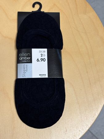 Chaussettes invisibles slippers 35-38 Neuf