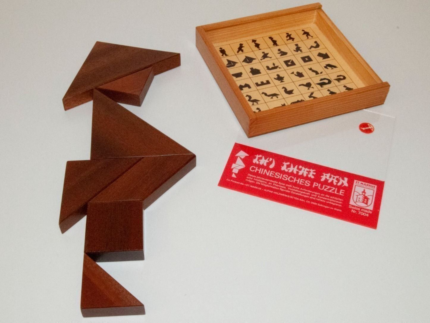 Giochi: Tangram; schöne Arbeit von St. Markus VS – Usato da Zollikofen venduto da pico27 1