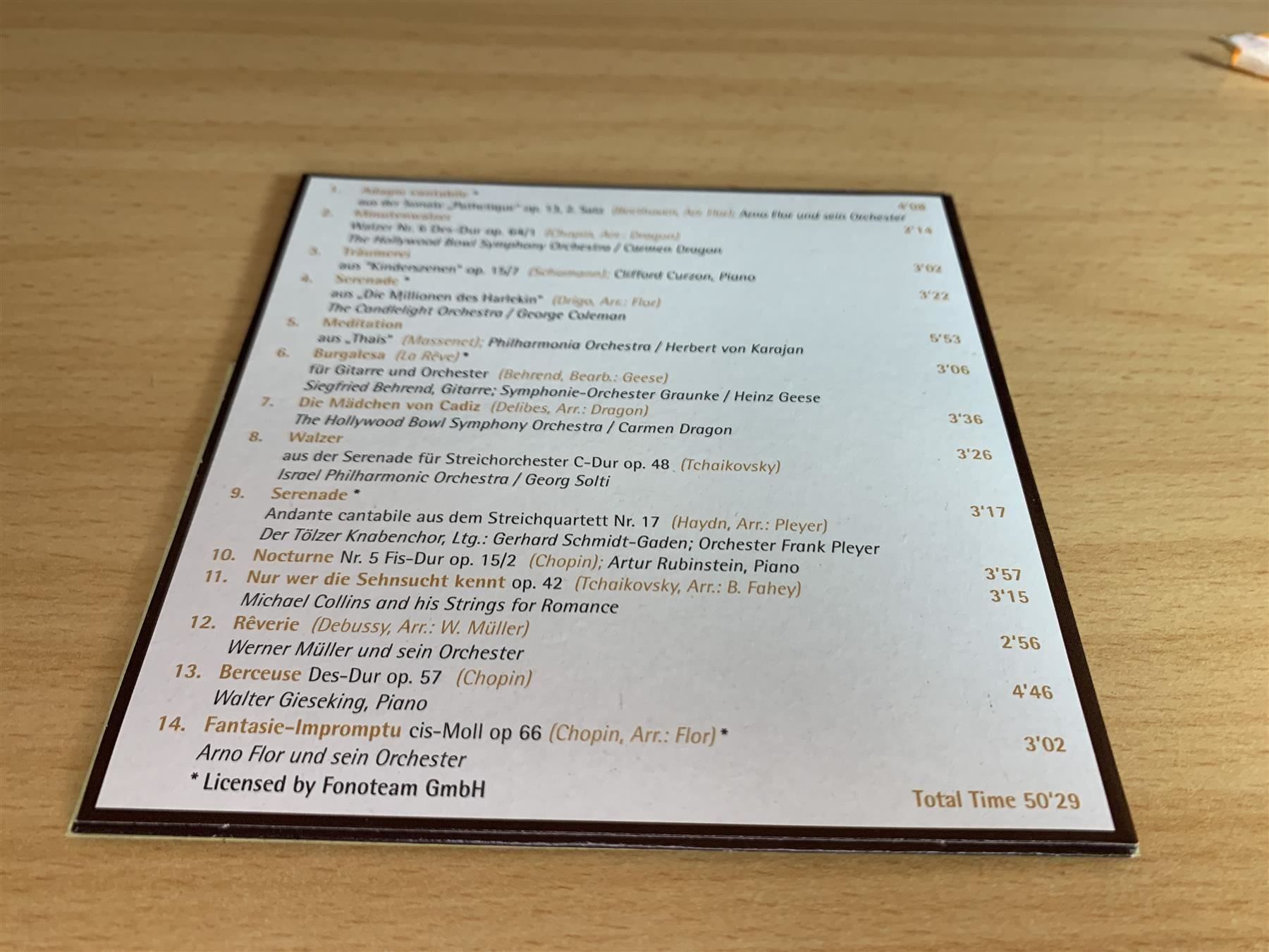 CD: Klassik Am Kamin = Classical Mus - 10 CD – Usato da Rikon im Tösstal venduto da Alpenmutz 4