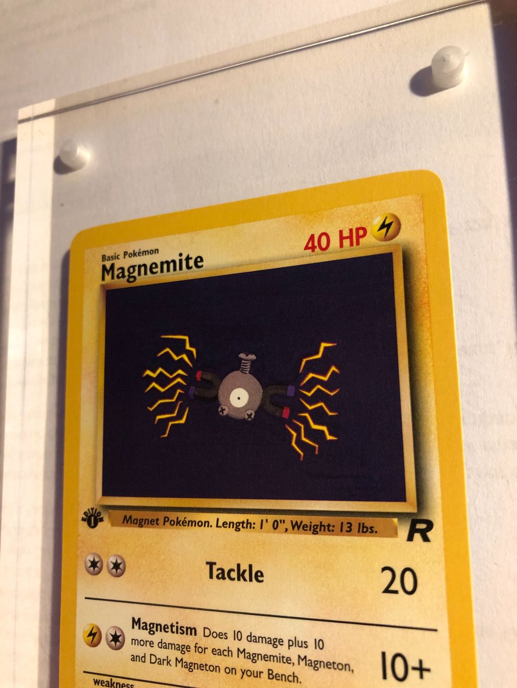 Carte collezionabili: Magnemite 1st Team Rocket - MINT - ab 1.- – Usato da Giubiasco venduto da dan_pr8b 3