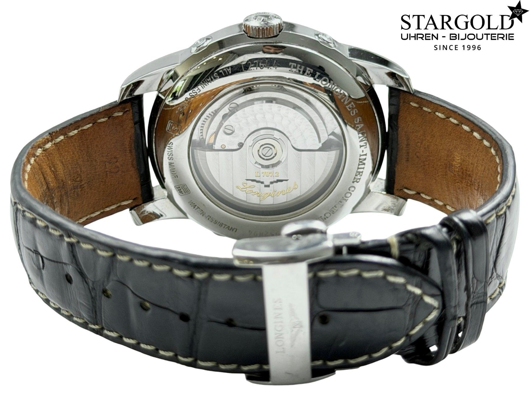 Longines Orologi: Longines Saint-Imier Retrograde Moonphase - L2.764.4.53.6 – Usato da Zürich venduto da Stargold-Uhren 7