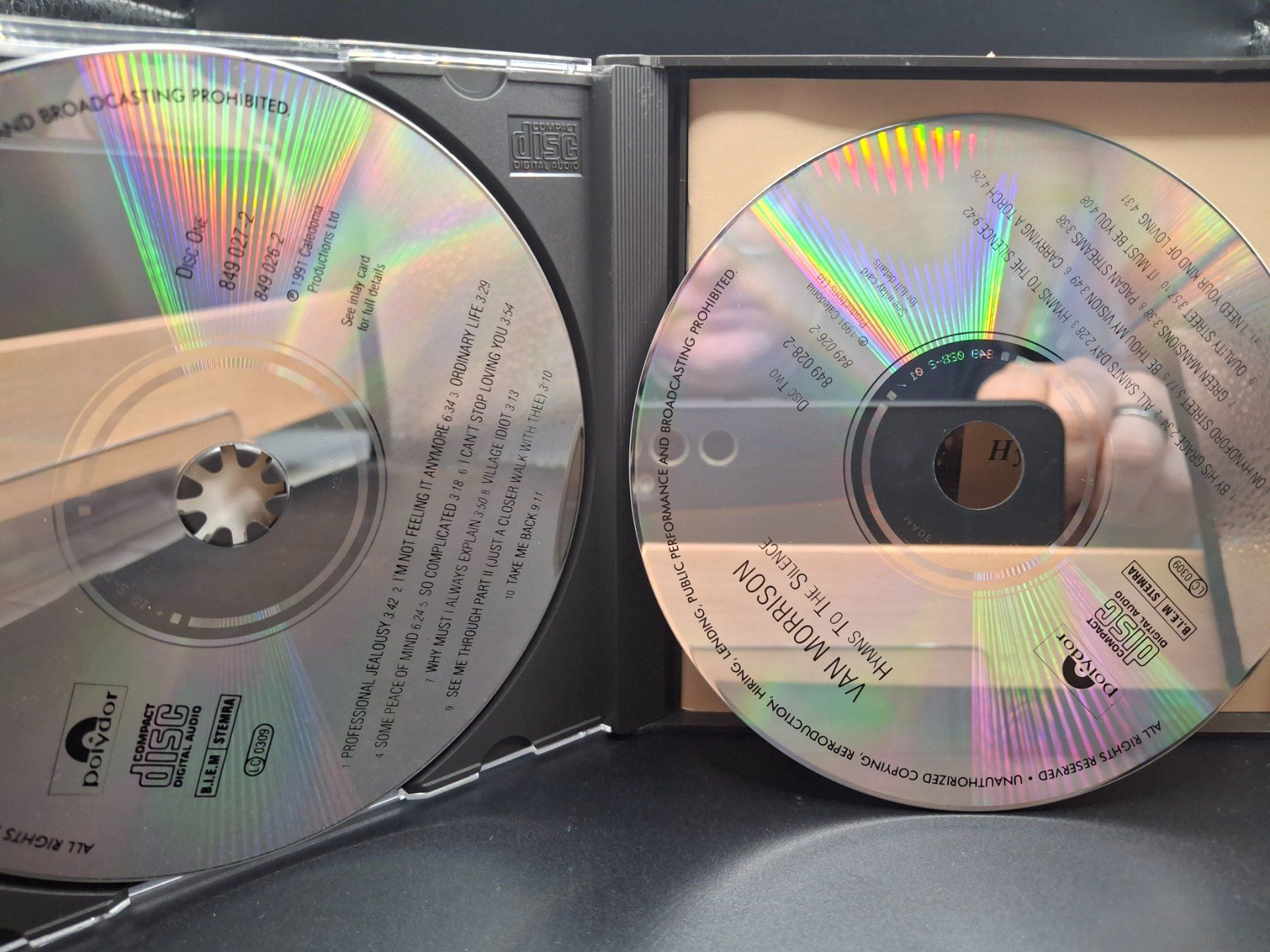 CDs: Van Morrison - Hymns To The Silence – Gebraucht aus St.Gallen von jalamusic 2