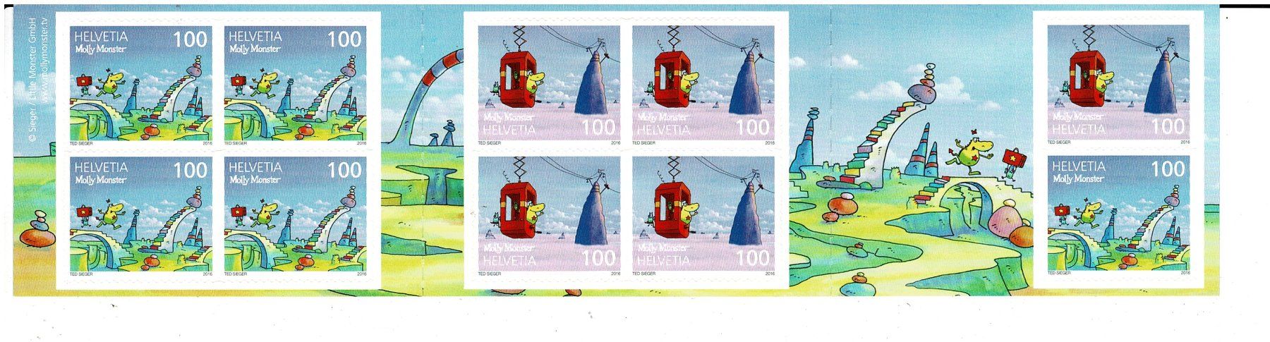 Tutti i francobolli: Molly Monster  1 KB ** – Nuovo (secondo la descrizione) da Lausanne venduto da Whorvath