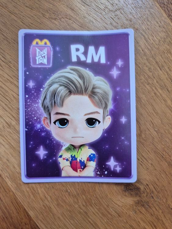 Mc Donald's Statuette: Figurine BTS - RM de Mac Do – Nuovo e nell'imballaggio originale da Biel/Bienne venduto da tatilene 3