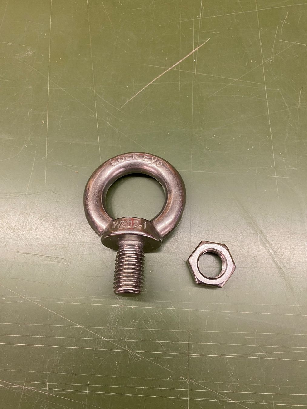 Eisenwaren: Ringschraube Chromstahl – Neu (gemäss Beschreibung) aus Wolhusen von hcl