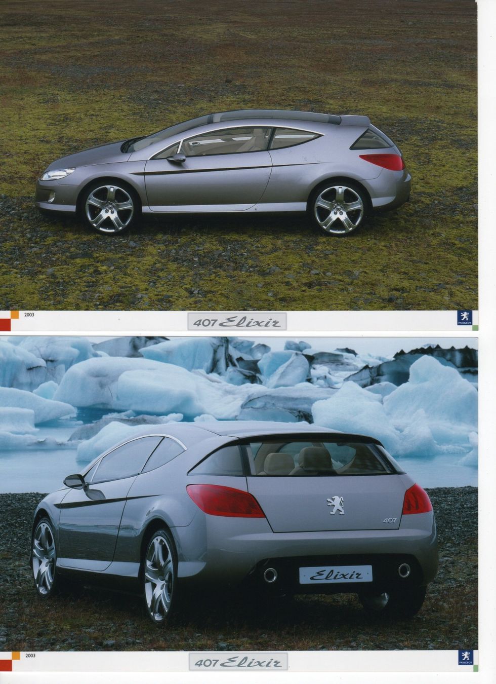 Peugeot Dokumente: Pressemappe Peugeot IAA 2003 – Gebraucht aus Corminboeuf von corbay 2