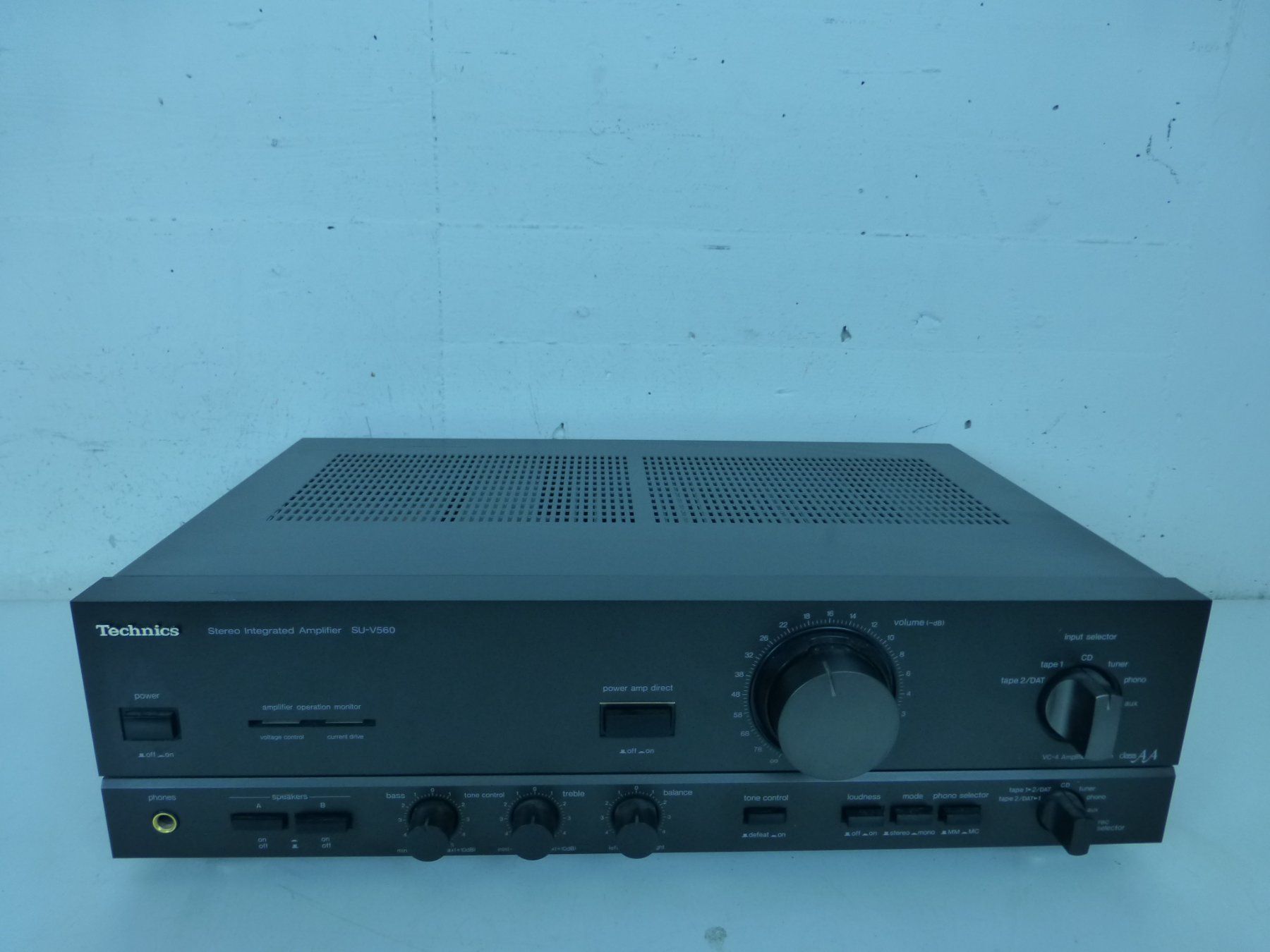 Technics Verstärker: Technics SU-V560 Class AA Stereo Verstärker – Gebraucht aus Fahrweid von gruenezahn 2