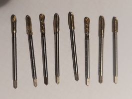 Maschinen-Gewindebohrer HSS M2,5 Grundloch