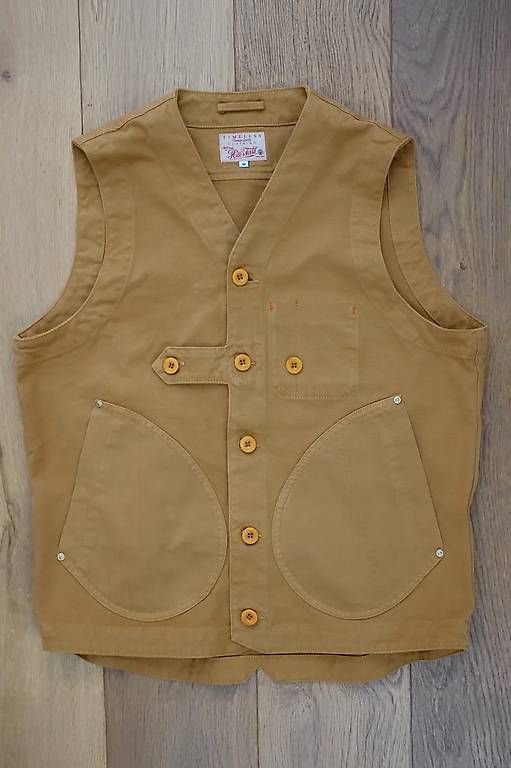 Cartoline postali: Hen's Teeth Work Vest aus Canvas – Nuovo e nell'imballaggio originale da Goldau venduto da locherrogerio 3